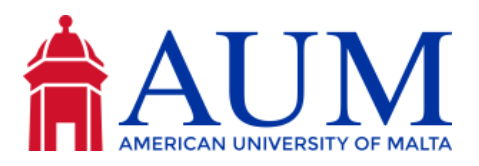 American University of Malta logo